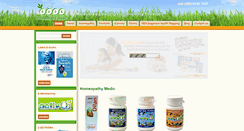 Desktop Screenshot of malaysiahomeopathy.com